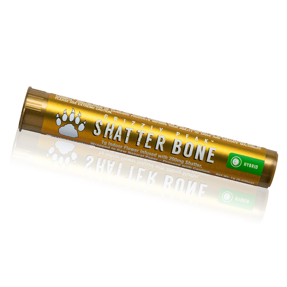 SHATTER BONE INFUSED PREROLL 1G - Your cannabis dispensar