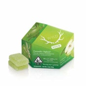 WYLD: SOUR GREEN APPLE SATIVA 100MG 10 PACK
