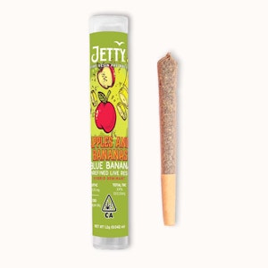 Apples and Bananas x Blue Banana UNREFINED Live Resin Infused Pre-Rolls Single (1.2g)