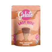 LAST BITE MILK CHOCOLATE CARAMEL CONES 10-PACK 100MG