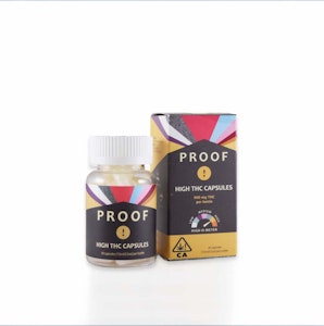 Proof - HIGH THC CAPSULES - 30 PACK