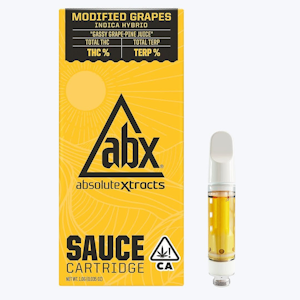 Absolute xtracts - MODIFIED GRAPES SAUCE CARTRIDGE - GRAM