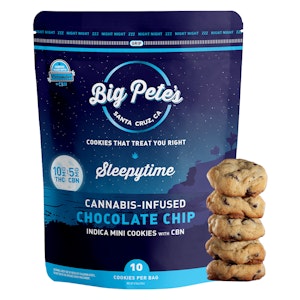Big pete's treats - SLEEPYTIME CBN CHOCOLATE CHIP COOKIES - 10 PACK