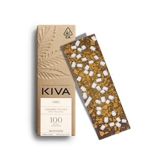 Kiva - MILK CHOCOLATE S'MORES BAR