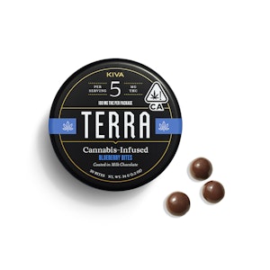 Kiva - MILK CHOCOLATE BLUEBERRY TERRA BITES