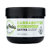 SATIVA CANNABUTTER 1000MG