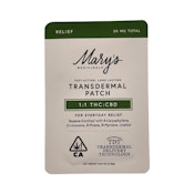 1:1 TRANSDERMAL PATCH