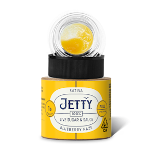 Jetty extracts - BLUEBERRY HAZE LIVE SUGAR & SAUCE - GRAM