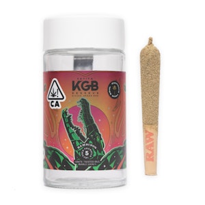 Kgb reserve - STRAWBERRY COUGH X CHEESE BAMBINO PREROLL - 5 PACK