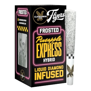 Claybourne co. - PINEAPPLE EXPRESS FROSTED FLYERS PREROLL - 5 PACK