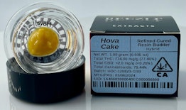 HOVA CAKE CURED RESIN BUDDER - GRAM