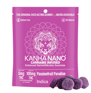 Kanha - PASSIONFRUIT PARADISE NANO GUMMIES - 20 PACK