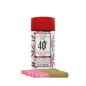 Stiiizy - BLUE DREAM 40'S INFUSED PREROLL - 5 PACK