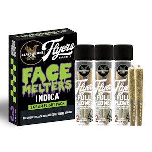 Claybourne co. - FACE MELTERS INDICA VARIETY PACK