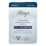 FORMULA TRANSDERMAL PATCH 3:2:1 - THC:CBD:CBN - 10 PACK