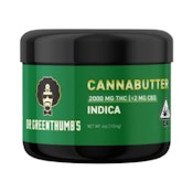 INDICA CANNABUTTER 2000MG *MEDICAL ONLY* (POWERED BY DR GREENTHUMB'S)