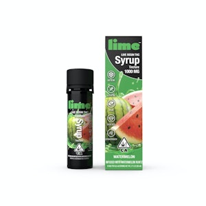 Lime - WATERMELON LIVE RESIN SYRUP - 1000MG
