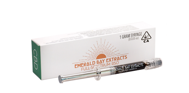 Emerald bay extracts - MENDO SAUCE BALANCED 1:1 CBD:THC RSO - GRAM
