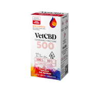 VET CBD - 10:1 TINCTURE (EXTRA STRENGTH) - 2OZ - 500MG CBD/50MG THC