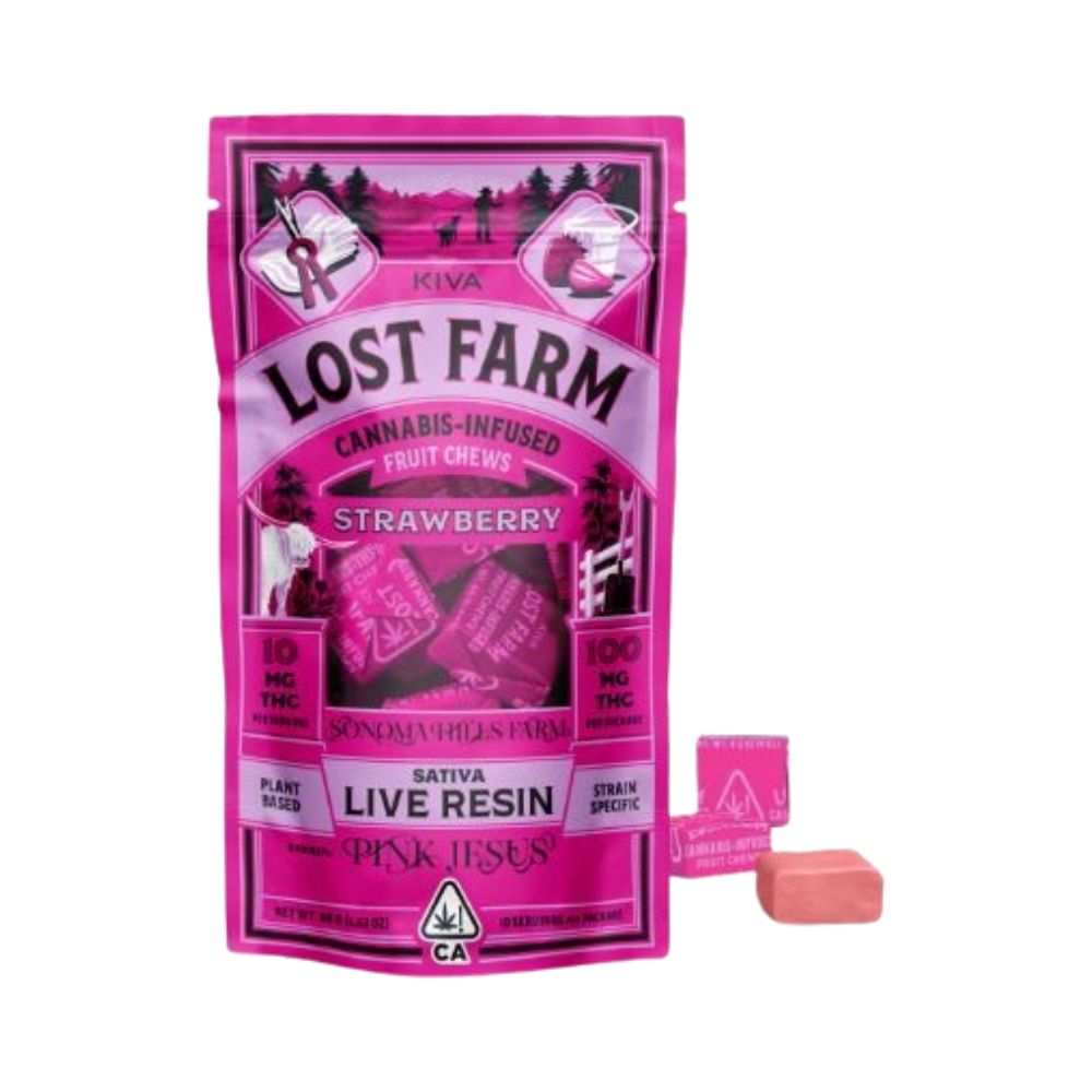 STRAWBERRY CHEWS 100MG (LIVE RESIN) - Club 420 | Welcome