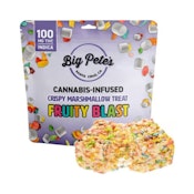 FRUITY BLAST CRISPY MARSHMALLOW TREAT 100MG