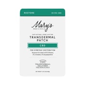 CBD TRANSDERMAL PATCH (RESTORE)