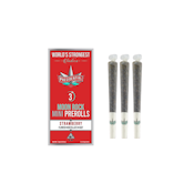 STRAWBERRY | MOON ROCK MINI PRE ROLL 3PK | INDICA