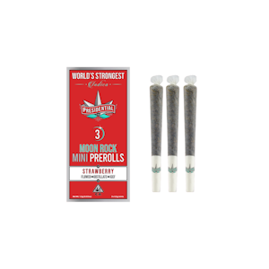 Presidential - STRAWBERRY MOONROCK MINI JOINT 3PK | 1.5G