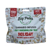 HOLIDAY CRISPY MARSHMALLOW TREAT 100MG