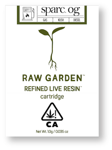 Raw garden - SPARC OG CARTRIDGE - GRAM