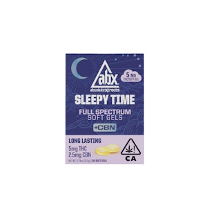Absolute xtracts - 5MG SLEEPYTIME SOFT GELS - 30 PACK