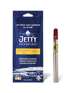 Jetty extracts - SOUR STRAWBERRY SOLVENTLESS ALL-IN-ONE - HALF GRAM